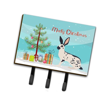 Carolines Treasures English Spot Rabbit Christmas Leash or Key Holder BB9328TH68